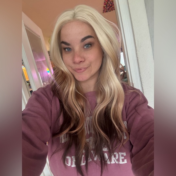 Chelsey Smith Crowns Sharpay Coffee Press Stylish Blonde and Brown Women's Wig - Picture 1 of 8